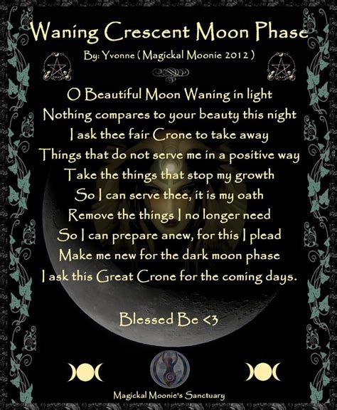 Preserving memories with a Wiccan mourning poem